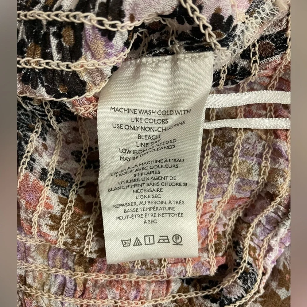 Free People Smocked Back On Top Crop Top